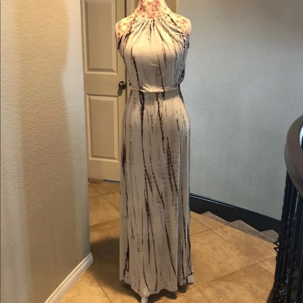 Sleeveless Boho Chic Long Dress
